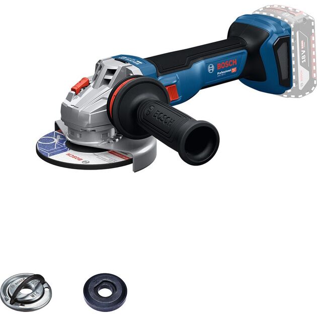 Шліфмашина кутова акумуляторна Bosch Professional GWS 18V-11 125мм 0-9000об/хв 1.7кг без АКБ та ЗП, фото  | SNABZHENIE.com.ua
