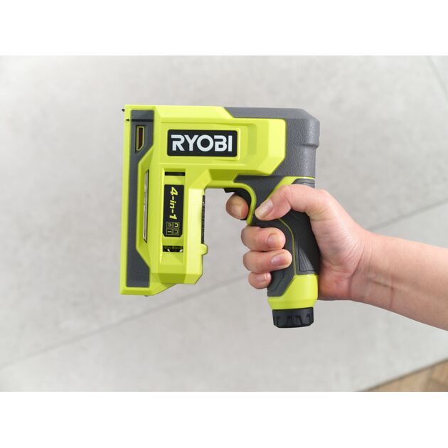 Цвяхозабивач акумуляторний Ryobi USB Lithium RST4-0 4В цвяхи до 15мм 0.8кг без АКБ та ЗП, фото , изображение 3 | SNABZHENIE.com.ua