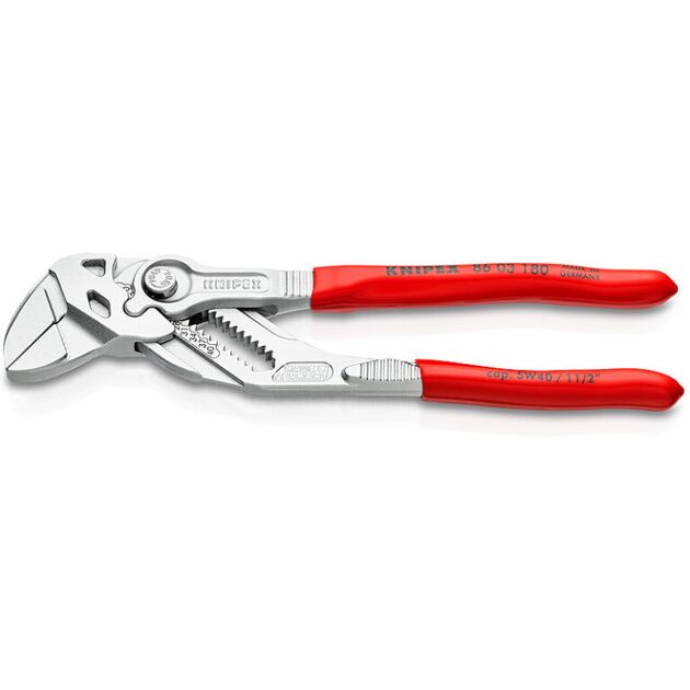 Кліщі переставні KNIPEX, 0-40мм, 180мм, хромовані, 0.23кг, фото  | SNABZHENIE.com.ua