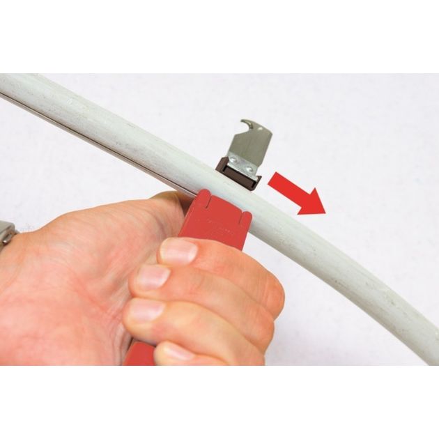 Нож для снятия изоляции NWS 4-28 мм, 2-стороннее лезвие, 170 мм, фото , изображение 3 | SNABZHENIE.com.ua