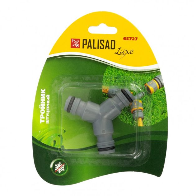 Тройник для розгалуження або з'єднання штуцерний, LUXE PALISAD (657278P), фото , зображення 2 | SNABZHENIE.com.ua