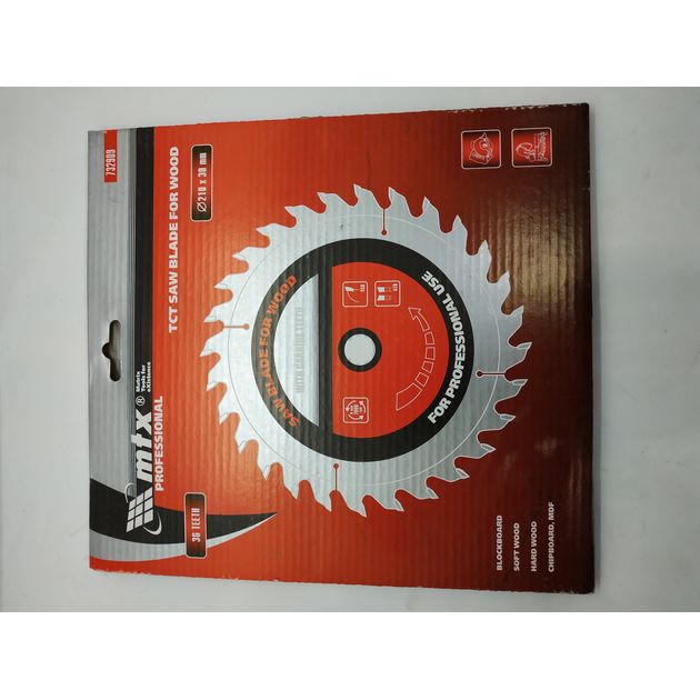 Пильний диск 210 х 30 мм по дереву, 36 зубів MATRIX (732909M), фото , зображення 9 | SNABZHENIE.com.ua