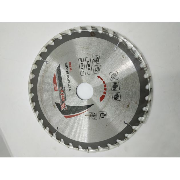 Пильний диск 210 х 30 мм по дереву, 36 зубів MATRIX (732909M), фото , зображення 8 | SNABZHENIE.com.ua