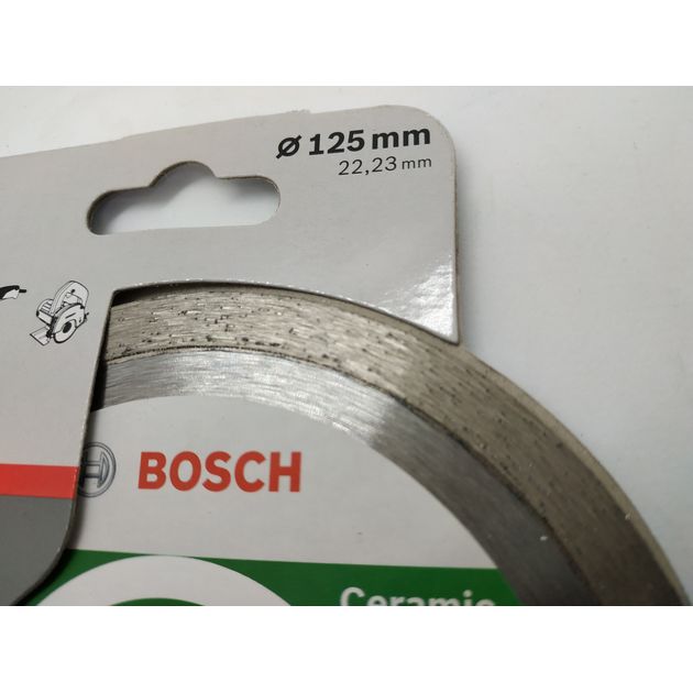 Алмазный круг 125 мм для резки керамической плитки BOSCH, фото , изображение 8 | SNABZHENIE.com.ua Алмазный круг 125 мм для резки керамической плитки BOSCH, фото , изображение 8 | SNABZHENIE.com.ua