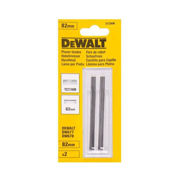 Ножи для рубанка DeWALT, двусторонние, 82 мм, 1 пара (DT3906), фото  | SNABZHENIE.com.ua