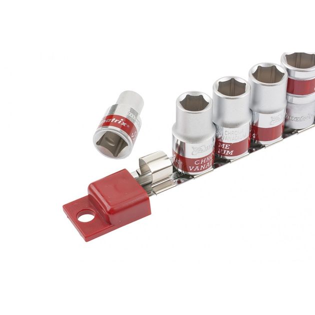 Набор торцевых головок 1/4" 10шт. 4-13мм MATRIX CrV (135599M), фото , изображение 7 | SNABZHENIE.com.ua Набор торцевых головок 1/4" 10шт. 4-13мм MATRIX CrV (135599M), фото , изображение 7 | SNABZHENIE.com.ua