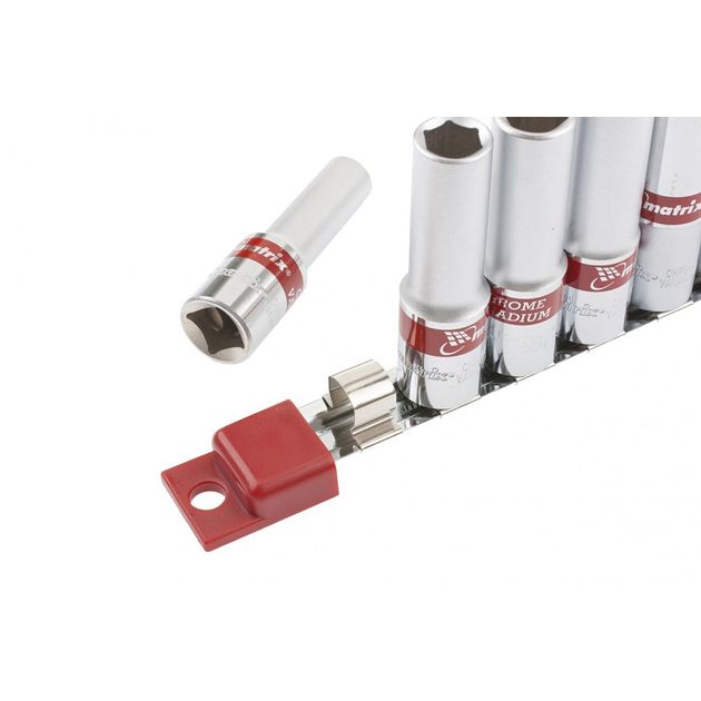 Набор торцевых головок 1/2" Spline CrV 10 шт 10-22 мм MATRIX, фото , изображение 6 | SNABZHENIE.com.ua Набор торцевых головок 1/2" Spline CrV 10 шт 10-22 мм MATRIX, фото , изображение 6 | SNABZHENIE.com.ua