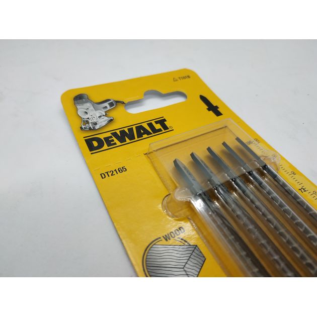 Пилки для лобзика DeWalt T 101 B по дереву, 5 шт, глубина 30 мм, фото , изображение 6 | SNABZHENIE.com.ua Пилки для лобзика DeWalt T 101 B по дереву, 5 шт, глубина 30 мм, фото , изображение 6 | SNABZHENIE.com.ua