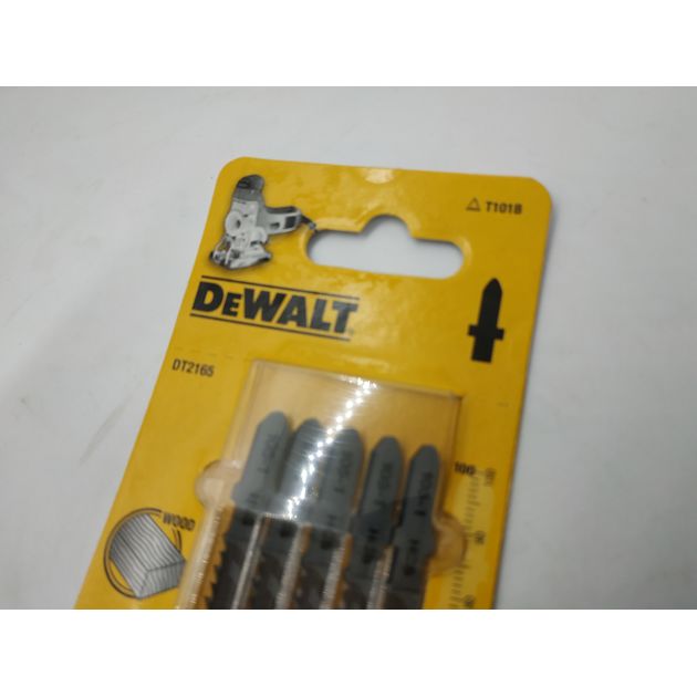 Пилки для лобзика DeWalt T 101 B по дереву, 5 шт, глубина 30 мм, фото , изображение 2 | SNABZHENIE.com.ua Пилки для лобзика DeWalt T 101 B по дереву, 5 шт, глубина 30 мм, фото , изображение 2 | SNABZHENIE.com.ua