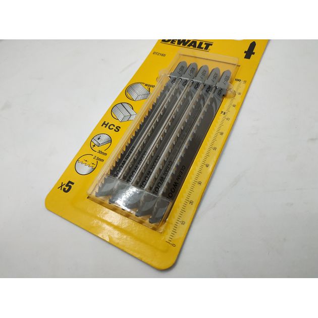 Пилки для лобзика DeWalt T 101 B по дереву, 5 шт, глубина 30 мм, фото , изображение 9 | SNABZHENIE.com.ua Пилки для лобзика DeWalt T 101 B по дереву, 5 шт, глубина 30 мм, фото , изображение 9 | SNABZHENIE.com.ua