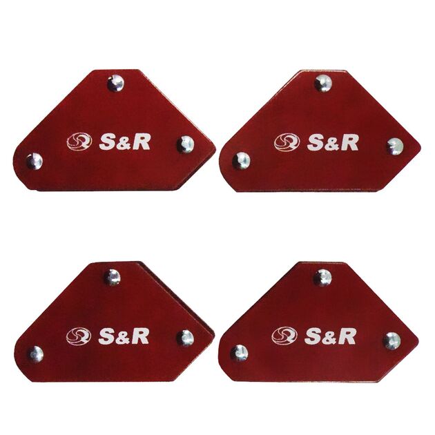 Комплект магнітних косинців S&R (до 4 кг), фото , зображення 2 | SNABZHENIE.com.ua