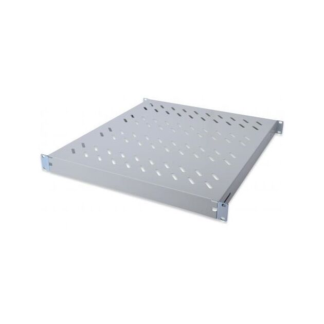 Полиця DIGITUS 19", 1U, регульована, 500мм, сіра, фото , зображення 2 | SNABZHENIE.com.ua