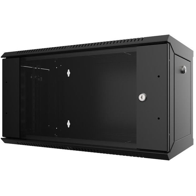 Шафа MIRSAN 19", 9U, WTC, 600x600 мм, максимально 80 кг, чорна, фото  | SNABZHENIE.com.ua