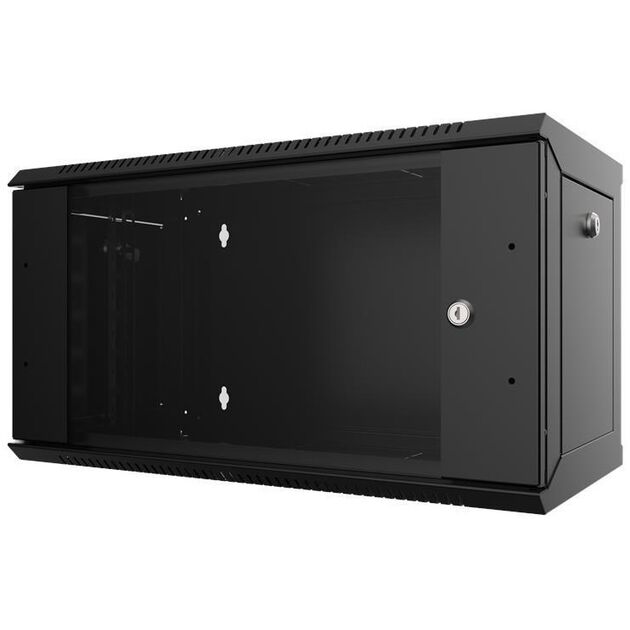 Шафа MIRSAN 19", 16U, WTC, 600x600 мм, максимально 80 кг, чорна, фото  | SNABZHENIE.com.ua