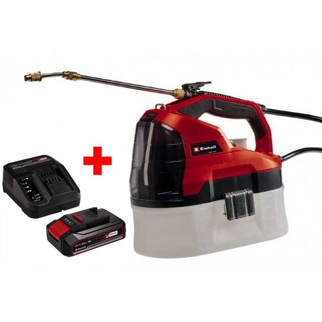 Обприскувач акумуляторний Einhell GE-WS 18/35 Li Kit PXC 18В акб 1х2.5А·год 3.8л 1л/хв ЗП 2.2кг, фото  | SNABZHENIE.com.ua