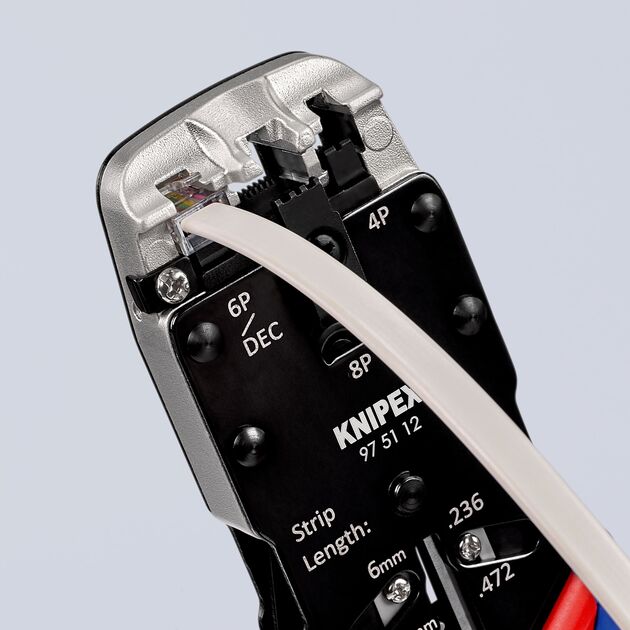 Кліщі обтискні KNIPEX Western, для обтиску наконечників 200мм 0.533кг, фото , изображение 3 | SNABZHENIE.com.ua