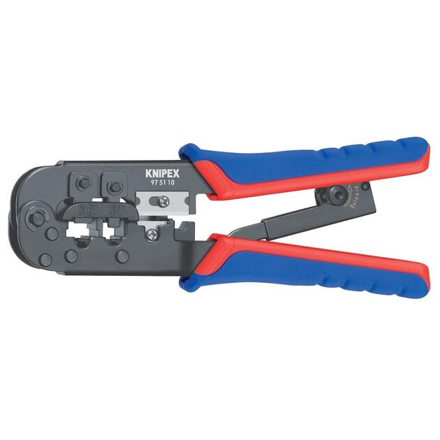Кліщі обтискні KNIPEX Western, для обтиску наконечників 190мм 0.340кг, фото  | SNABZHENIE.com.ua
