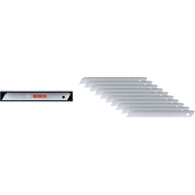 Лезо сегментоване Bosch, 89x16x9мм, сталь, 10шт, фото , изображение 2 | SNABZHENIE.com.ua