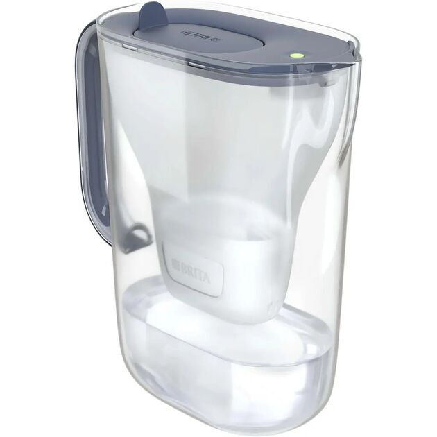Фільтр-глечик Brita Style Essential MXPro 2.4л (1.4л очищеної води) з картриджем сіро-блакитний, фото , зображення 3 | SNABZHENIE.com.ua