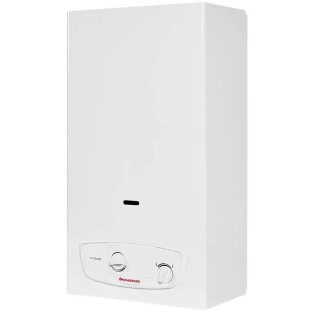 Газова колонка Immergas JULIUS ECO 11 11л/хв 19.3 кВт Low NOx розпалювання від батарейок білий, фото  | SNABZHENIE.com.ua