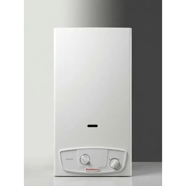 Газова колонка Immergas JULIUS ECO 14 14л/хв 24,3 кВт Low NOx розпалювання від батарейок білий, фото , зображення 3 | SNABZHENIE.com.ua