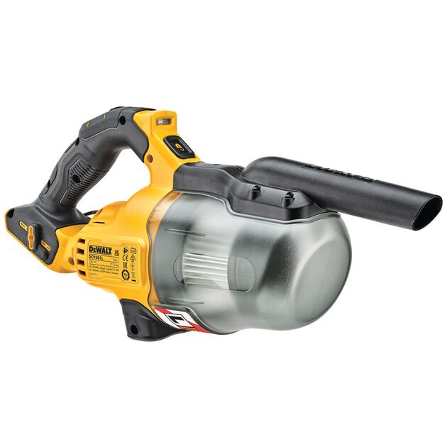 Пылесос аккумуляторный DeWALT DCV501LN, фото , изображение 3 | SNABZHENIE.com.ua