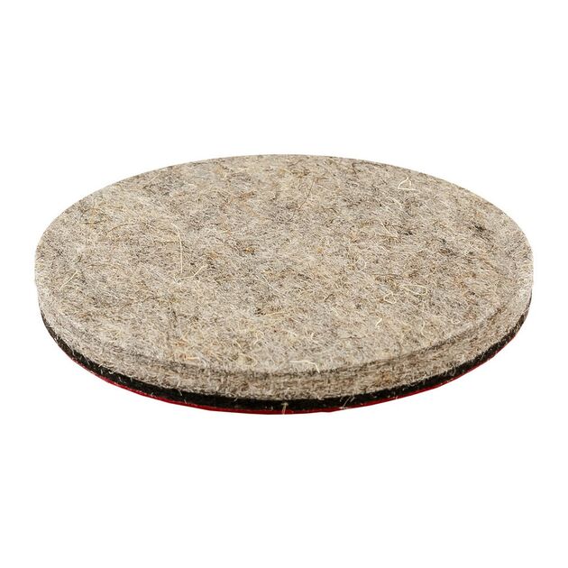 Полировочный круг MASTERTOOL жесткий войлок 100 мм, 6 мм, 5 шт., фото  | SNABZHENIE.com.ua