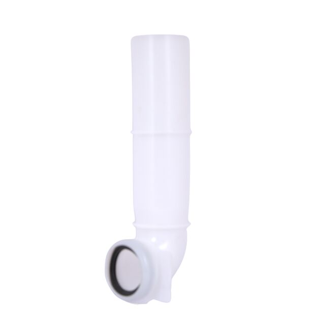 Угловая трубка смыва Qtap 82х74х262 мм White для инсталляции Standard QTSTD167W49807, фото  | SNABZHENIE.com.ua