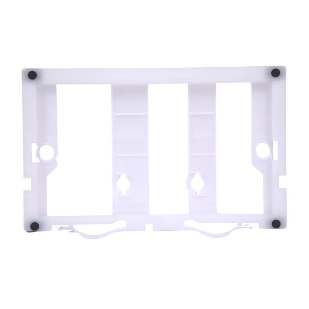 Рамка крепления кнопки смыва Qtap 229х20х150 мм White для инсталляции Standard QTSTD167W49821, фото , изображение 2 | SNABZHENIE.com.ua