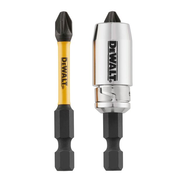 Набор бит DeWALT IMPACT TORSION Pz2, 50 мм, 3 шт, магнитный держатель, фото , изображение 3 | SNABZHENIE.com.ua