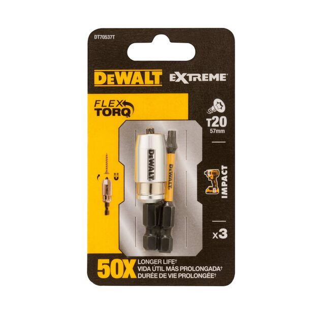 Набір біт і насадок DeWALT DT70537T, фото  | SNABZHENIE.com.ua