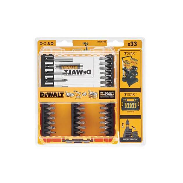Набір біт DeWALT, EXTREME FlexTorq, 25 шт, кейс (DT70709), фото , зображення 2 | SNABZHENIE.com.ua