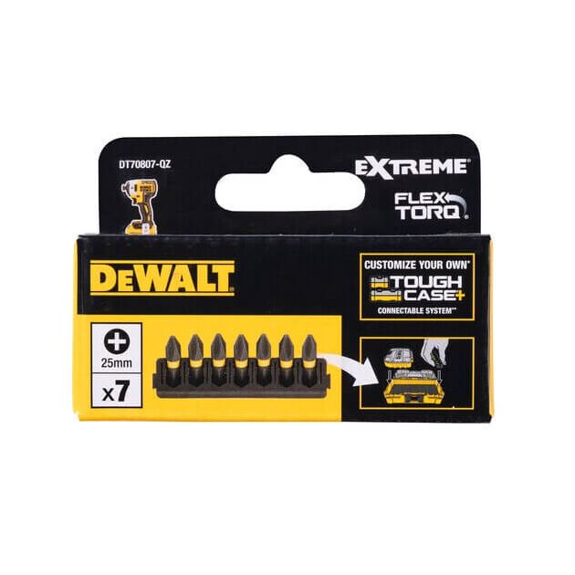 Кассета с битами DeWALT FlexTorq DT70807, фото , изображение 2 | SNABZHENIE.com.ua