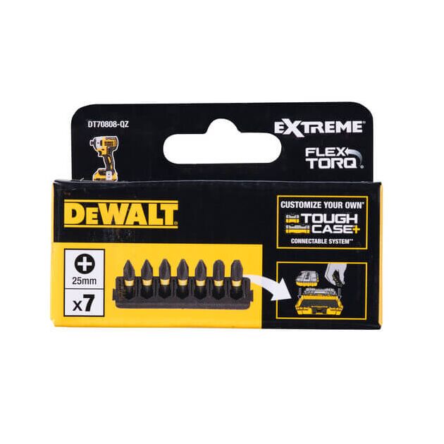 Кассета з битами FlexTorq DeWALT DT70808, фото , зображення 2 | SNABZHENIE.com.ua