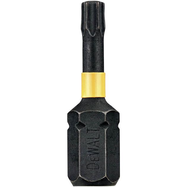 Набір біт DeWALT, ударні, IMPACT TORSION, Torx, Т15, L = 25 мм, 5 шт (DT7380T), фото , зображення 3 | SNABZHENIE.com.ua