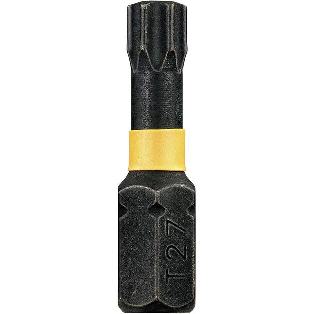 Набор бит DeWALT IMPACT TORSION Torx T27, 25 мм, 5 шт (DT7383T), фото , изображение 2 | SNABZHENIE.com.ua