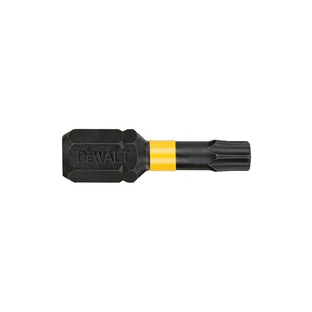 Набір біт DeWALT IMPACT TORSION Torx T30, L = 25 мм, 5 шт (DT7384T), фото , зображення 3 | SNABZHENIE.com.ua