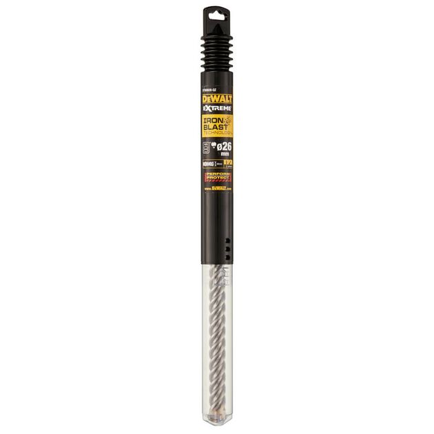 Бур DeWALT SDS-MAX, XLR, 4 кромки, 26 x 400 x 540 мм (DT60828), фото , зображення 2 | SNABZHENIE.com.ua
