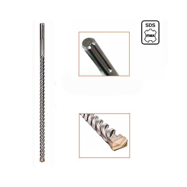 Бур DeWALT SDS-MAX, XLR, 2 кромки, 14 x 400 x 540 мм (DT60806), фото  | SNABZHENIE.com.ua