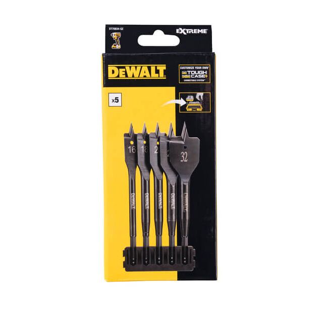 Кассета з перовими сверлами DeWALT, EXTREME IMPACT DeWALT DT70834, фото  | SNABZHENIE.com.ua