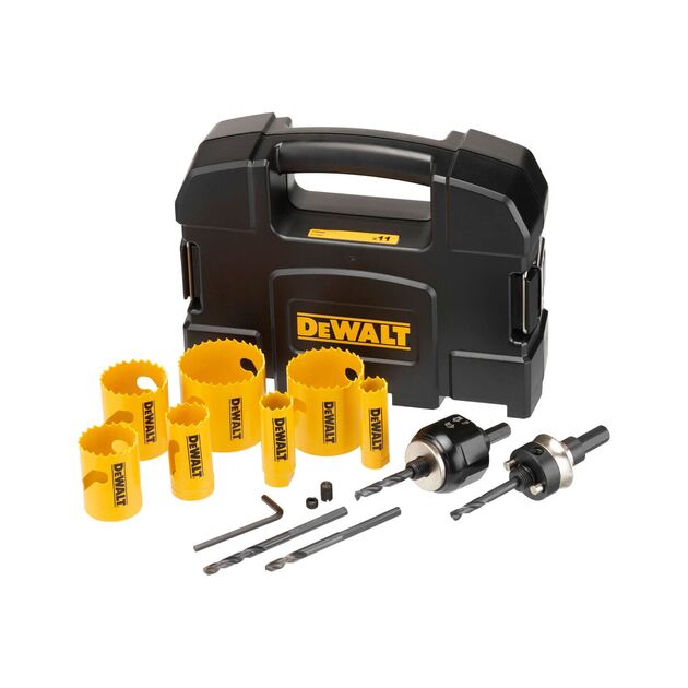 Набор коронок-цифренборов DeWALT DT90355, фото , изображение 2 | SNABZHENIE.com.ua