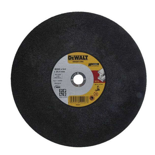 Круг відрізний HIGH PERFORMANCE DeWALT DWA8011RIA, фото  | SNABZHENIE.com.ua