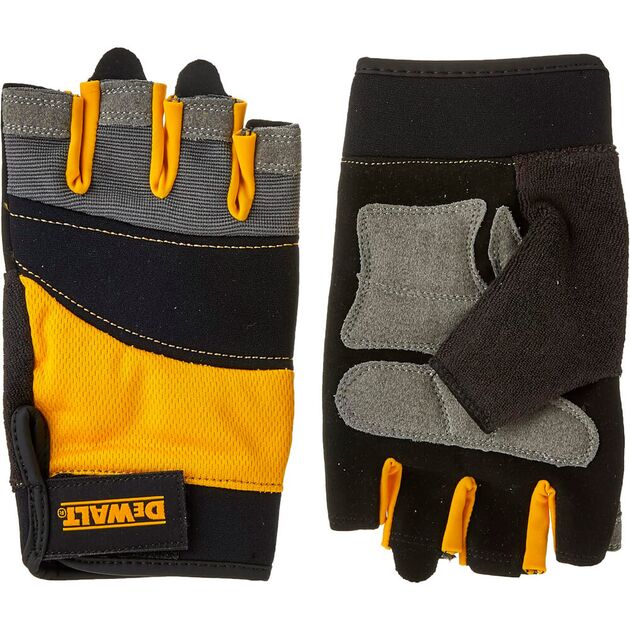 Перчатки універсальні, відкриті DeWALT DPG213L, фото  | SNABZHENIE.com.ua
