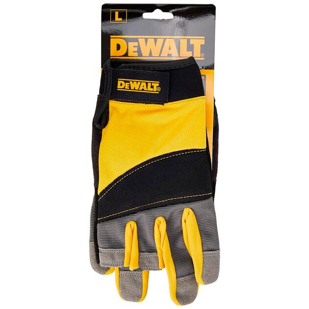 Перчатки універсальні, частково відкриті DeWALT DPG214L, фото , зображення 2 | SNABZHENIE.com.ua