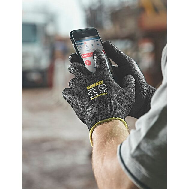 Перчатки DeWALT DPG800L с сенсорной чувствительностью, фото , изображение 3 | SNABZHENIE.com.ua