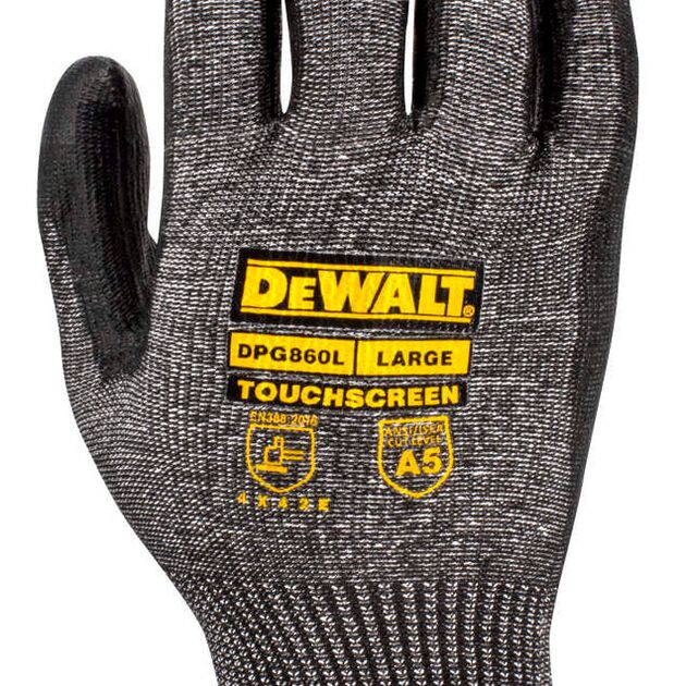 Перчатки універсальні з чутливістю до сенсорного екрану DeWALT DPG860L, фото , зображення 3 | SNABZHENIE.com.ua