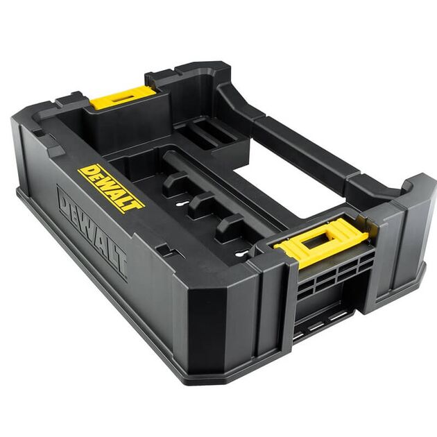 Ящик DeWALT для зберігання наборів в кейсах TOUGH CASE по заворачиванню та сверлінню TSTAK (DT70716), фото  | SNABZHENIE.com.ua