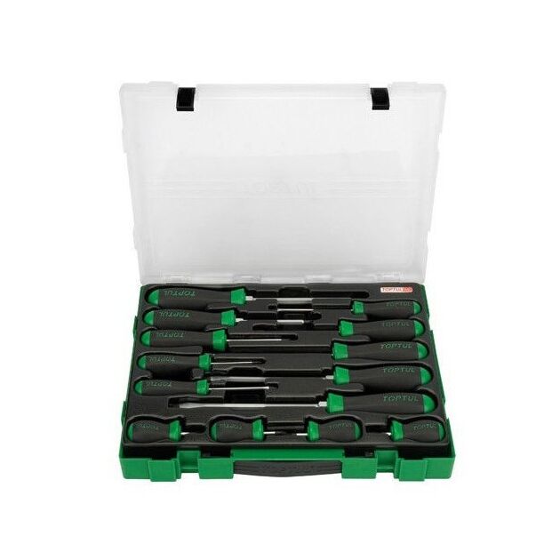 Набір викруток 14 ед. (пластикова коробка) TOPTUL (GZC1401), фото  | SNABZHENIE.com.ua