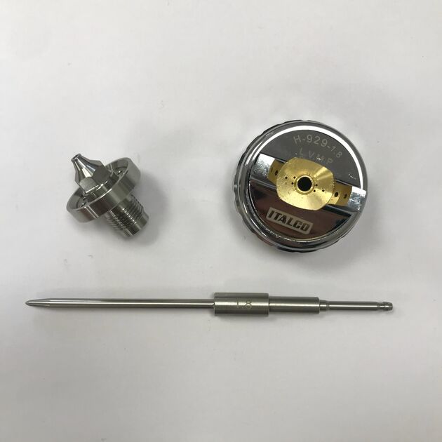 Форсунка H-929 LVMP 1,8 мм для краскопультов ITALCO NS-H-929, фото , изображение 3 | SNABZHENIE.com.ua