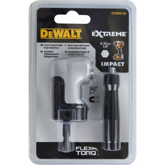 Насадка угловая с гибким приводом DeWALT DT20503, фото , изображение 3 | SNABZHENIE.com.ua